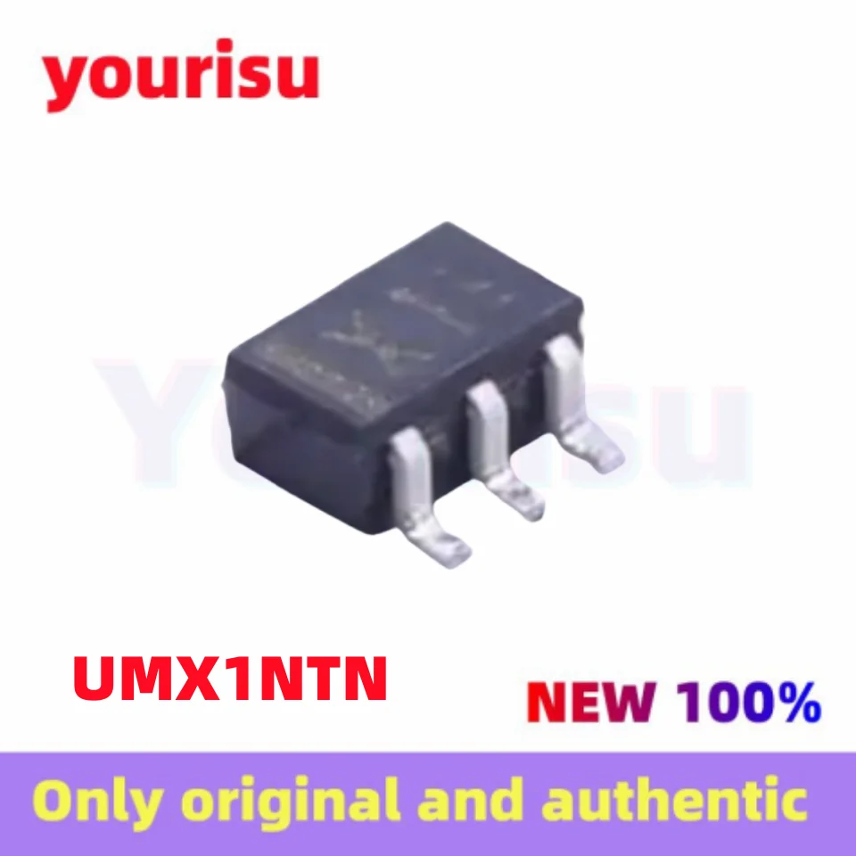20-200Pcs/Lot Brand new original UMX1NTN UMX1 SOT363 silk-print X1 digital transistor 50V/150mA dual N channel