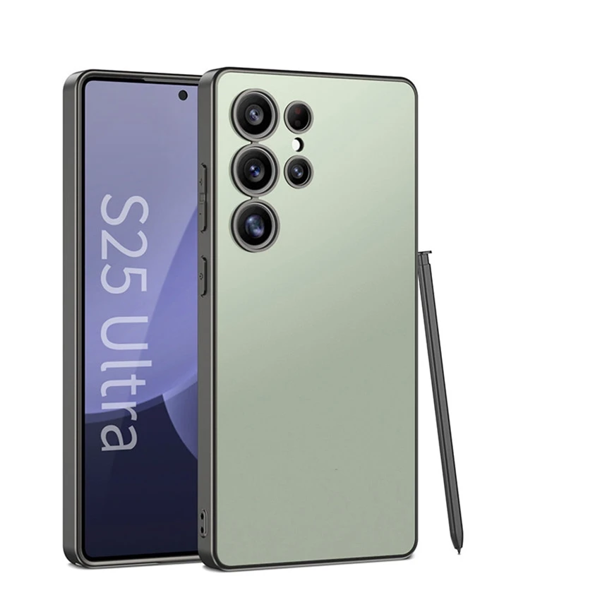 ​ สําหรับ Samsung S25ultra Skin Feeling โทรศัพท์มือถือกรณี Simple ป้องกันกรณีอุปกรณ์เสริม