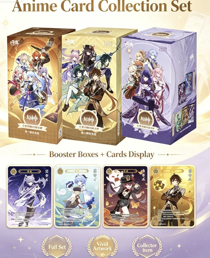 Game‑Inspired TCG Battle Trading Card Anime Character Collectible Card Hobby Collectible Toy For Card Enthusiasts