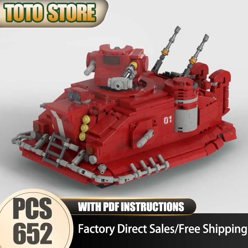 

Popular Game Model Moc Building Blocks Disintegrator Model Technology Brick DIY Assembly Construction Holiday Toys Set Gifts