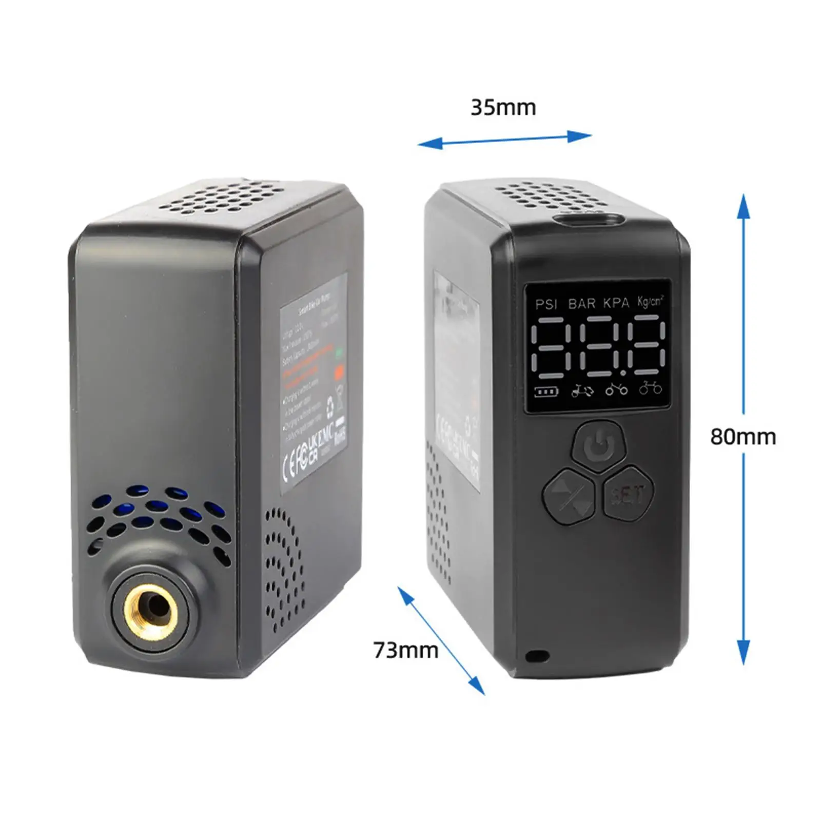

Bike Electric Air Pump Bicycle Pump for Mountain Bike Balls Swimming Rings