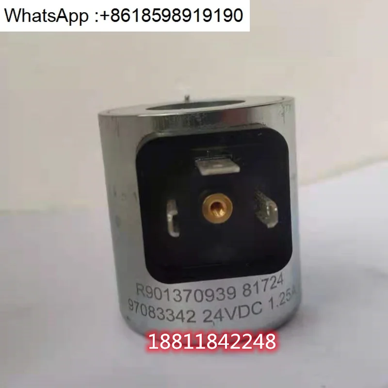 

R901370939 24VDC1.25A Coil R900221884 PA6GFMD 97083342Rexroth