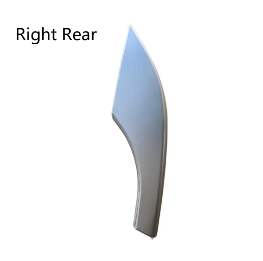 

Roof Protection Cover for Cross for Polo 2007 2011 Silver ABS Construction Full Coverage Rear Right Side Shield