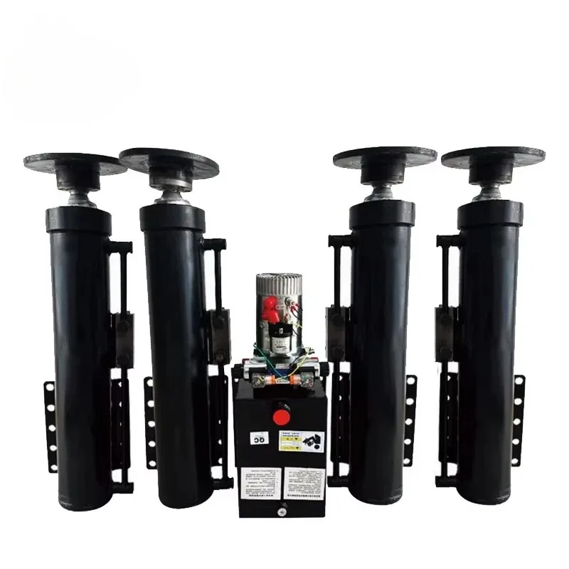 

2026-Custom Two-Way Auto Level System Legs RV Four Support Flange Legs Telescopic Outrigger Hydraulic Cylinder