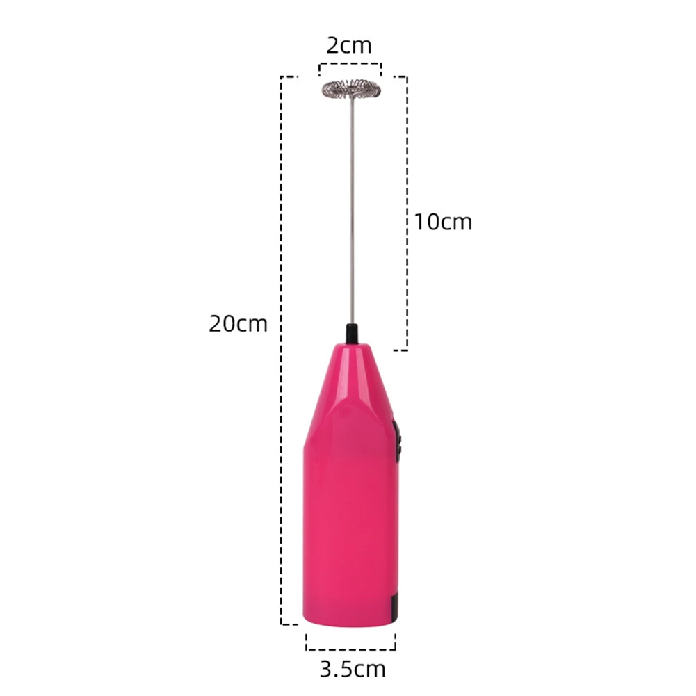 Electric Whisk Durable and Efficient Mini Electric Frother with Quality Stainless Steel & Plastic Material for Home Use