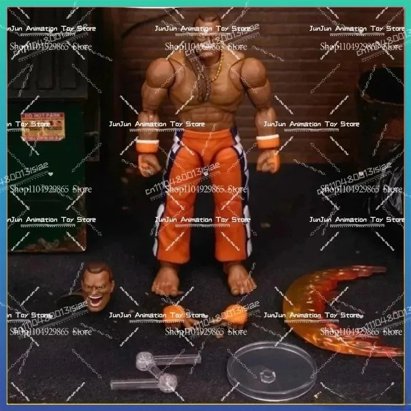 Op voorraad: Jada Toys Ultra Street Fight II Baison, Akuma, T. Hawke, Violent Ken, RYU, Guile – 15 cm actiefiguur, verzamelobject.
