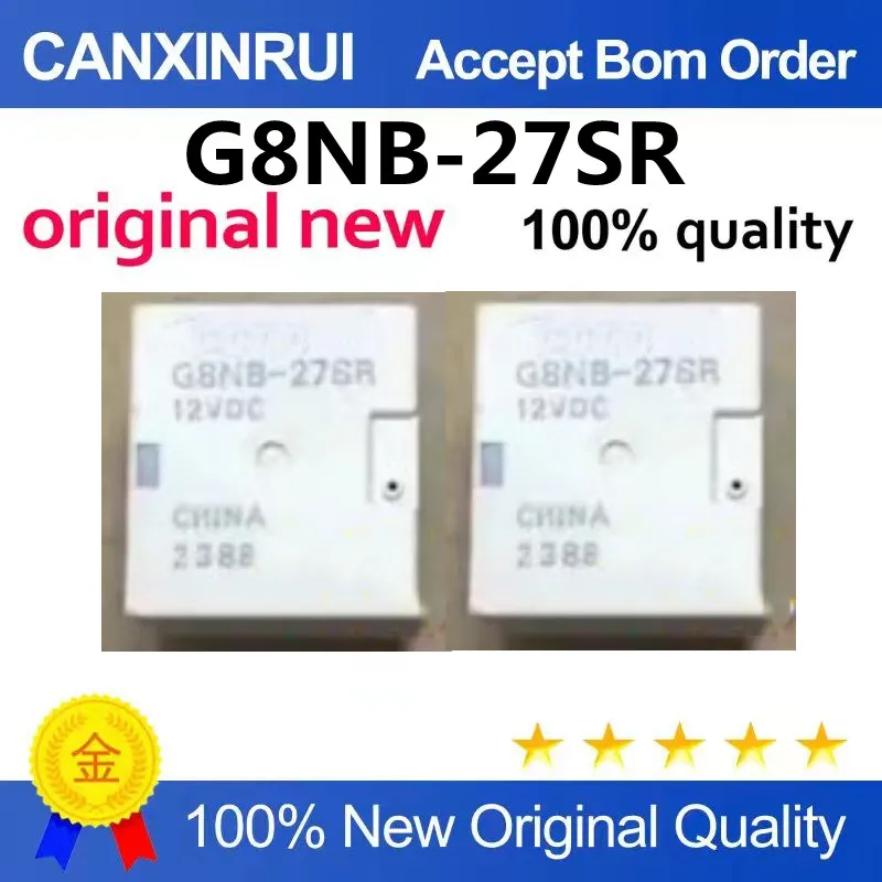(5-100piezas)G8NB-27SR 12VDC Relay for windshield wipers with 10 terminals does not work