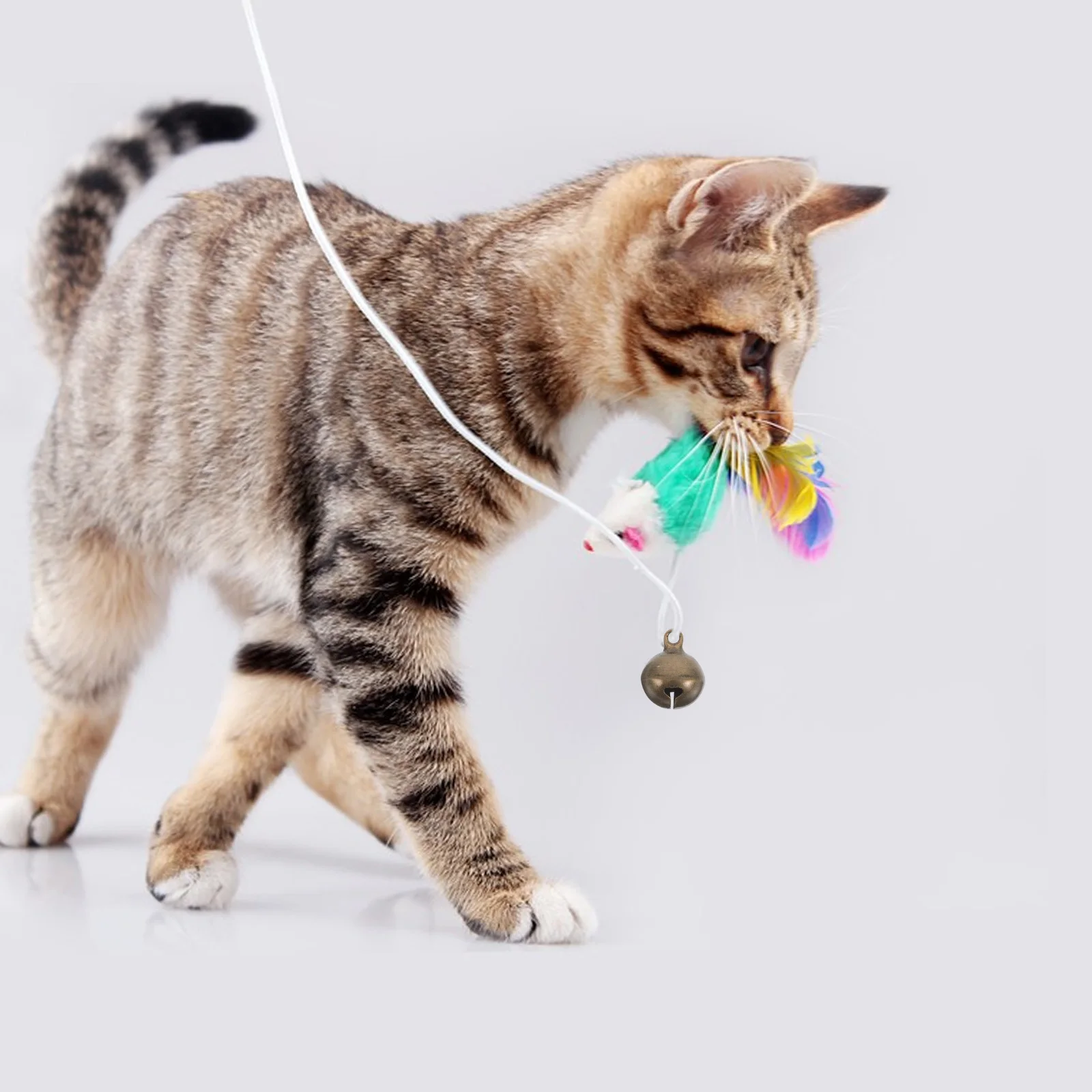 

50Pcs 14Mm Vintage Brass Bells Mini Retro Charms for DIY Jewelry Making Craft Projects Pet Collar Accessories Decorative