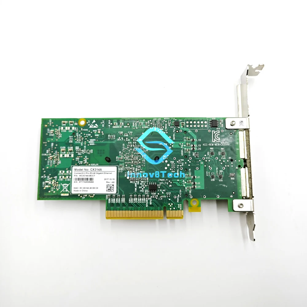 2枚セット Mellanox ConnectX-3 pro fs qfsp4台 【公式通販】