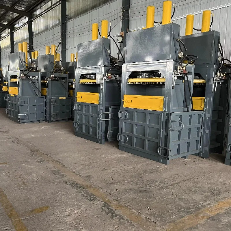 Film Waste Carton Compressed Plastic Bottle Can Pressing Machine Hydraulic Press Baling Machine