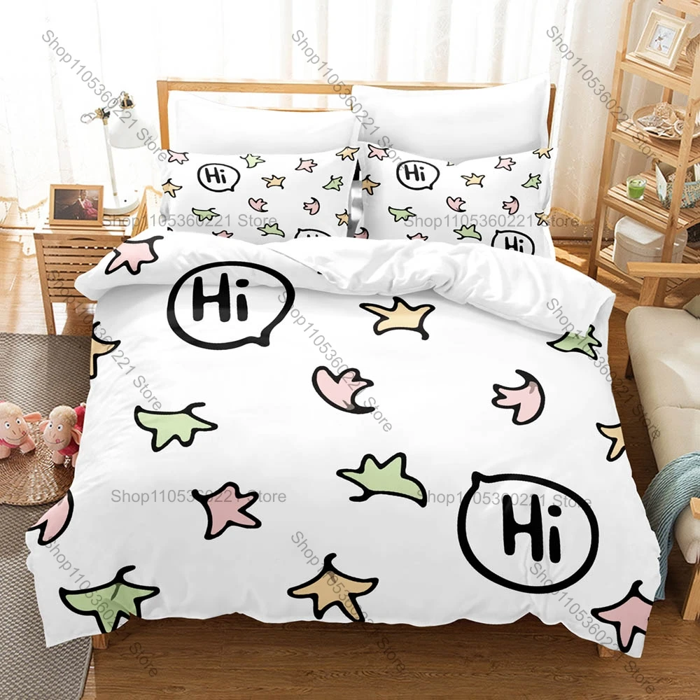 Kit Connor Gentle Fresh Teen Aesthetic H-Heartstopper Nick Nelson Juego de ropa de cama con personajes, funda nórdica + 2 fundas de almohada para todas las estaciones