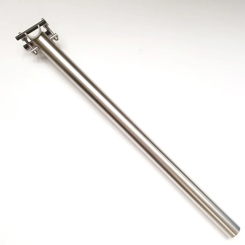 Titanlegierung 3AL2,5 V 31,8 mm CNC-Sattelstütze für Brompton-Faltrad 4 Größen 600/580/550/520 mm – Detail 3