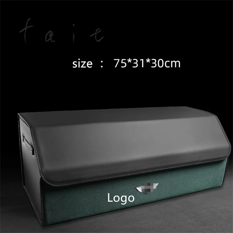 

For Bwm Mini Multipurpose Collapsible Car Trunk Storage Organizer With Lid Portable Car Storage Bag Car Trunk Organizer