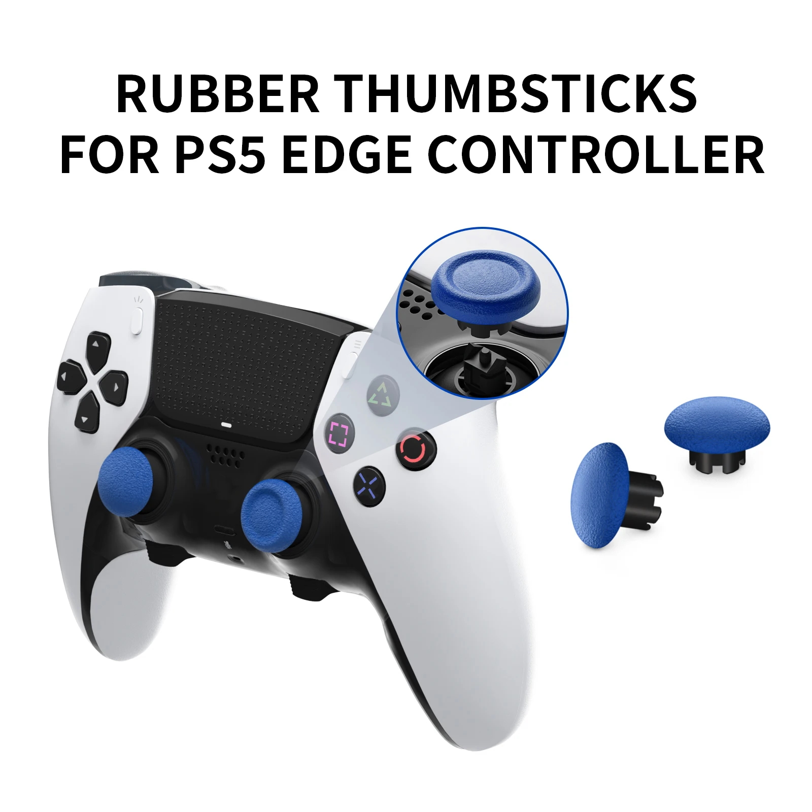 

6 Analog Joystick Thumbsticks for PS5 Edge Controller Replacement Thumbstick Controller Custom analog joysticks three heights