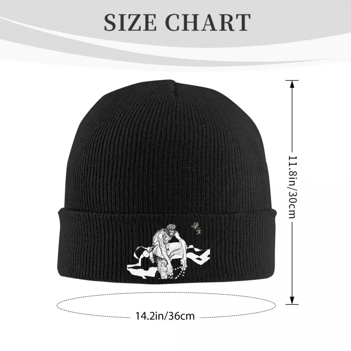 Black Myth WU-Kong Bonnet Hats Beanie Hats Printed Knit Hat Autumn Winter Vintage Men Women Outdoor Sport Warm Soft Cap