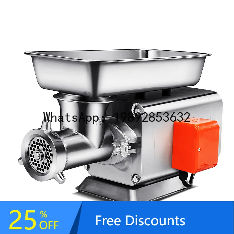 

CZ Meat Grinder Multi-Functional Desktop All Stainless Steel Meat Mincer High-Power Electric Meat Grinder Sausage Maker