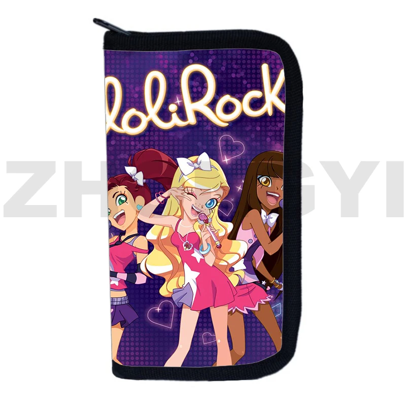 Trendy 3D Anime Women Purses Lolirock Wallets Teenager Money Purse and Handbags Organizer Bag LoliRockstar Wallets Coin Purse