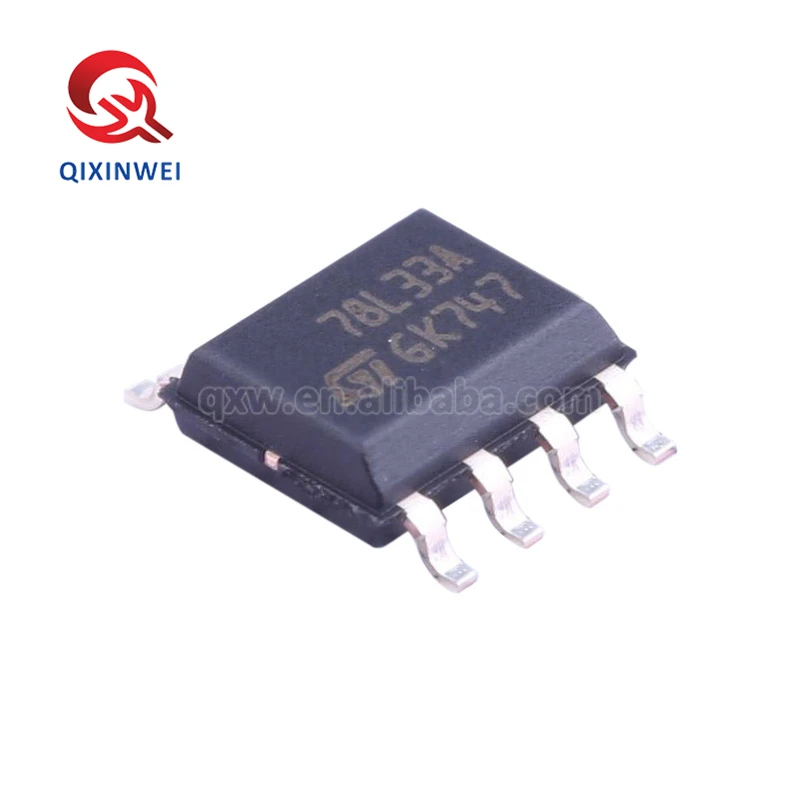 10pcs Original IC Chips L78L33ACD13TR LDO Regulators 78L33A L78L33ACD13TR SOIC-8