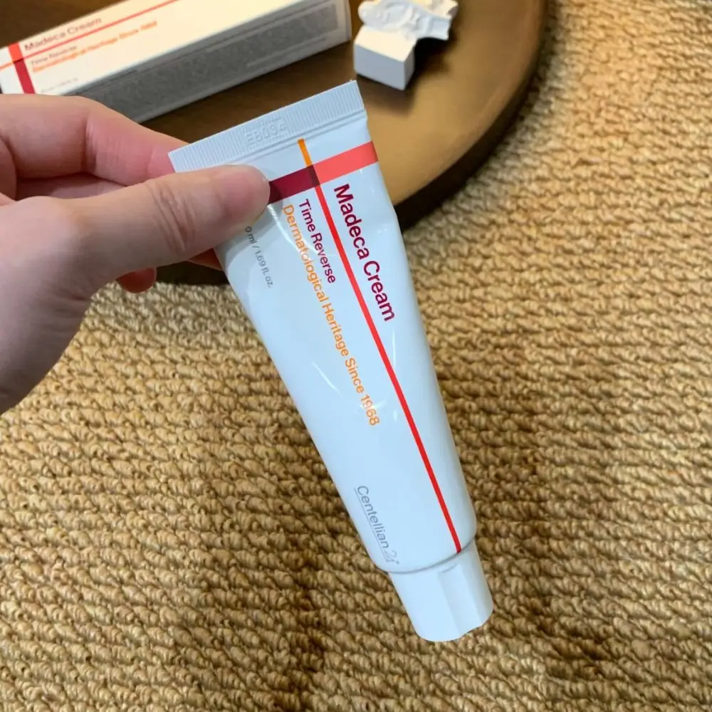 

50 мл корейский восстанавливающий крем для лица Centella Asiatica, восстанавливающий разглаживающий кожу, эластичность, питает, улучшает уход за сухой грубой тусклой кожей