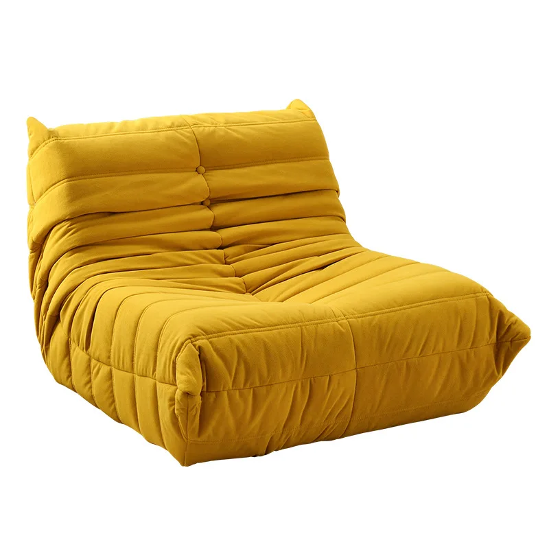 Caterpillar Sofa Simple Togo Casual Lazy Sofa Creative Furniture Nordic Tatami Single Sofa Recliner Celebrity Balcony