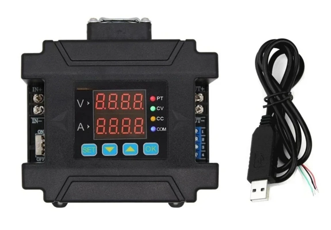 

DPM8608 Programmable DC DC Buck Converter CC CV 60V 8A Voltage Regulators Adjustable Regulated Power Supply with TTL Software