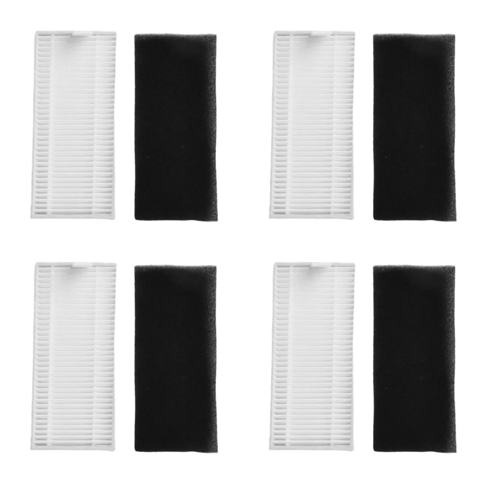 فلتر قطع الغيار 4/10 عبوات من ملحقات أدوات التنظيف، شبكة بديلة ثابتة وقابلة للغسل للأجهزة المنزلية