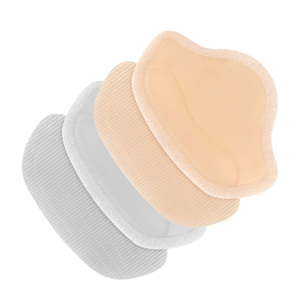 

2Pairs Heel Pads Breathable Comfortable Wear-Resistant Cushions Decompression Protect Heel Inserts for Shoes Cushion Affixed