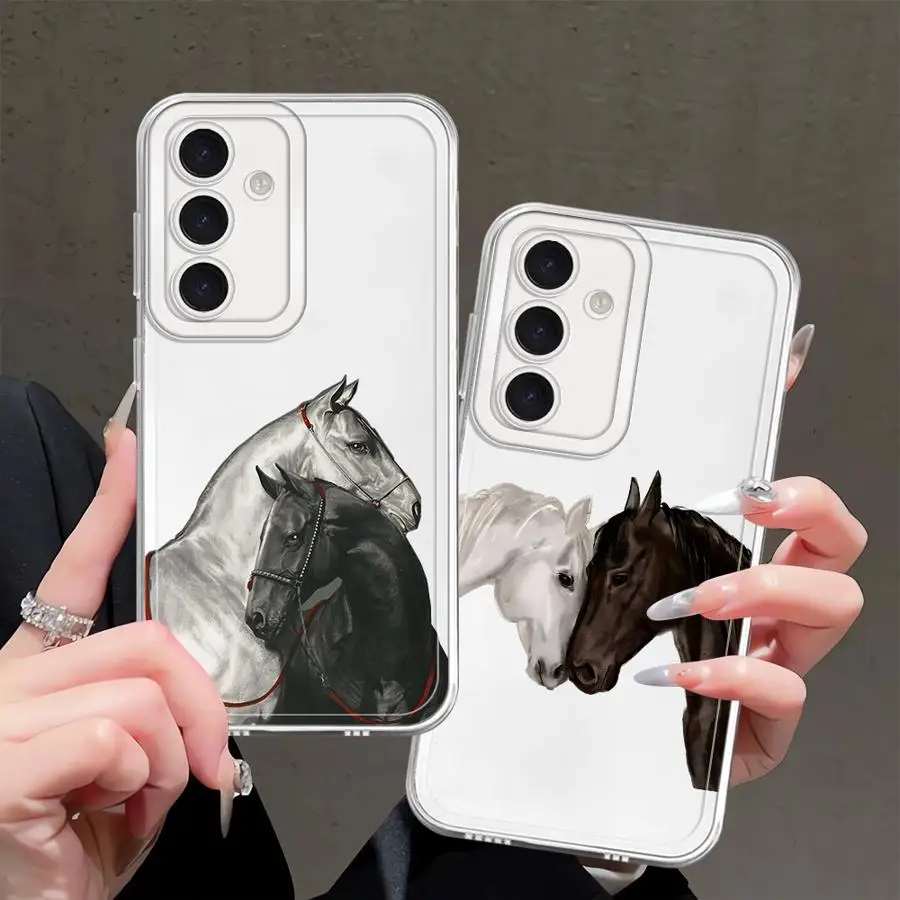 White Black Horse C…