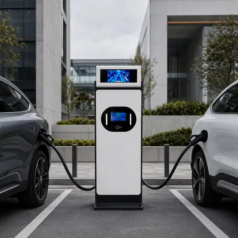 Factory Direct OEM&ODM New Heavy Duty EV Charging Station 60kW Dual Port DC Charger CE Approved DC Charging Pile EV Car Charger