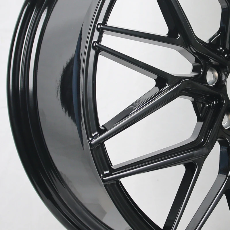 

High Quality 21 Inch Concave Black Forged Alloy Passenger Car Wheels Rims 5x112 CB66.6 Custom Car Accessories