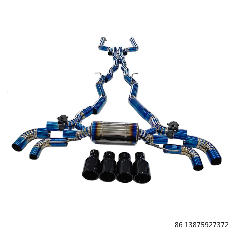 

Высококачественная титановая выхлопная система Valvetronic Catback для M5 F90 M8 M850i 4.4t 2018-2023 (OEM)