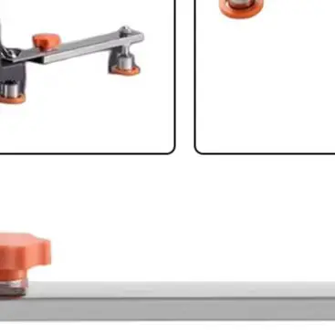 Stainless Steel Foldable Foot Pad Non Slip PVC Support Stand For Cutting Machine Table Saw Router Tool For Stabilizer Accessorie