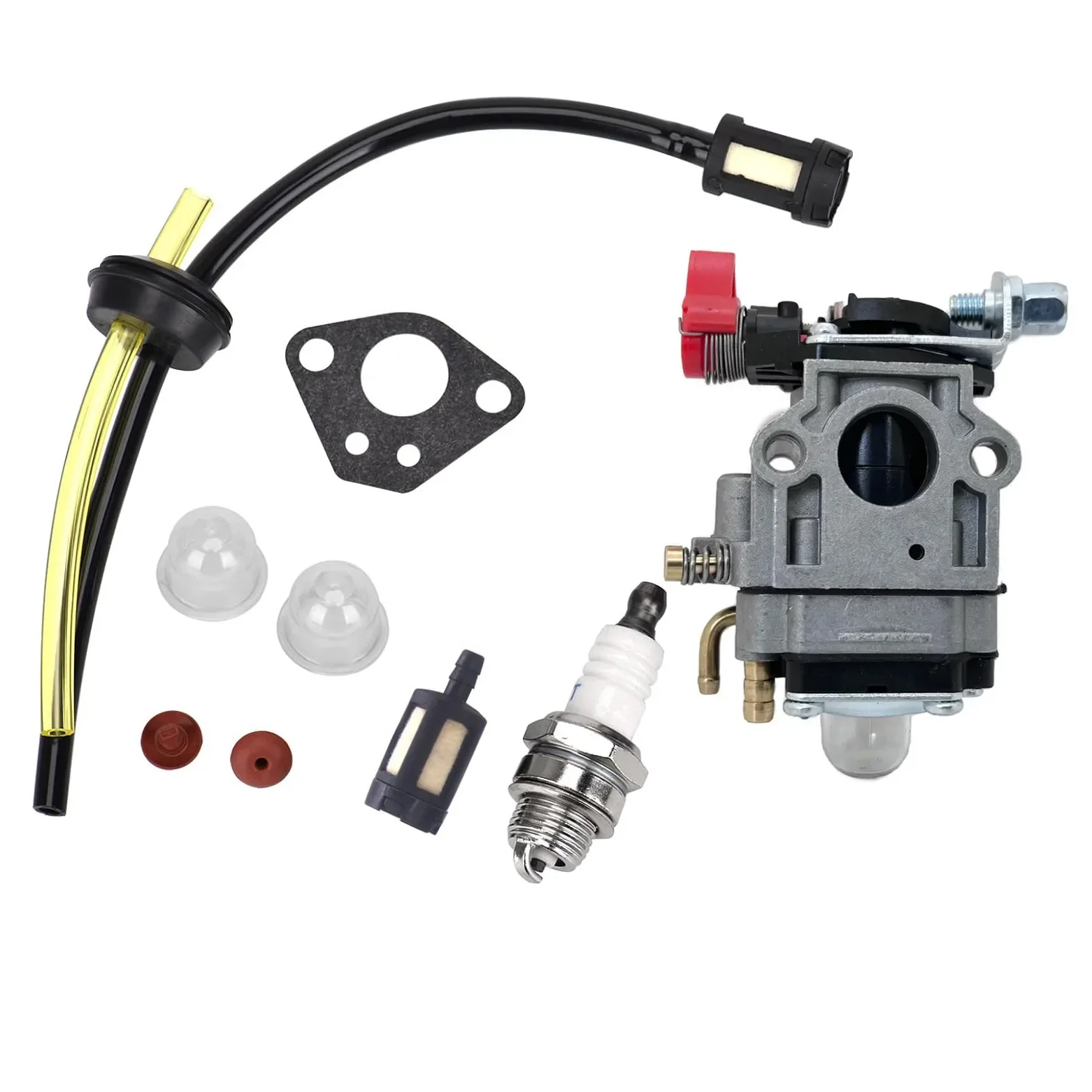 For Husqvarna CG430 CG520 43cc 49cc 52cc Lawn Mower Trimmer - Carburetor Compatible with 40-5 1E40F-5 44-5