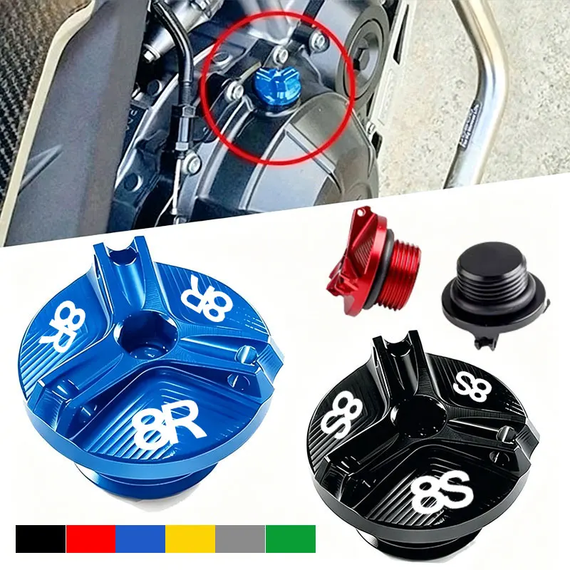 Motorradzubehör Motoröl-Einfülldeckel Ölstopfenabdeckung für Suzuki GSX-8S GSX-8R GSX8S GSX8R GSX 8S 8R 2023 2024 2025