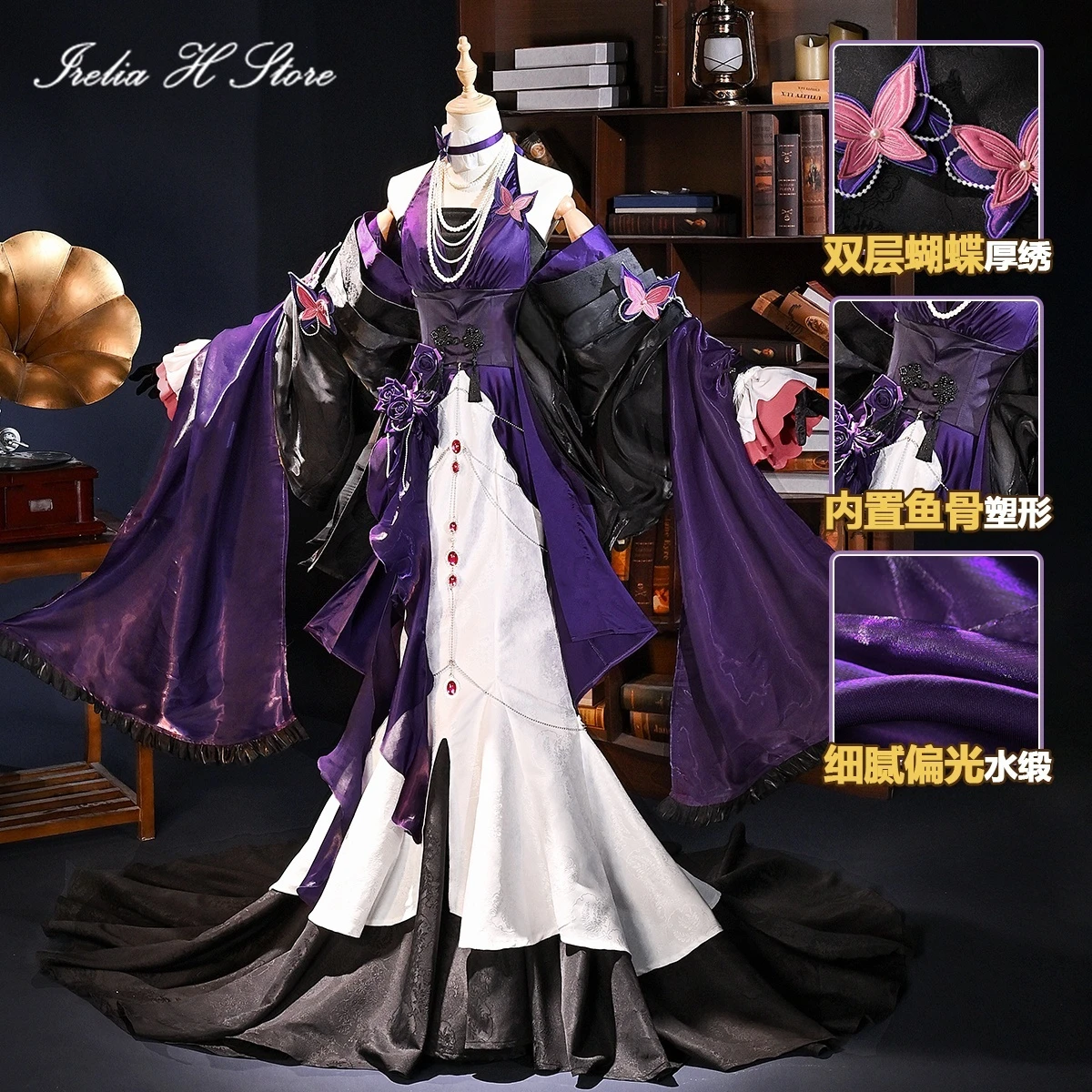 

2026 новая игра Identity V Michiko, карнавальный костюм, аниме Michiko, платье, женский костюм на Хэллоуин