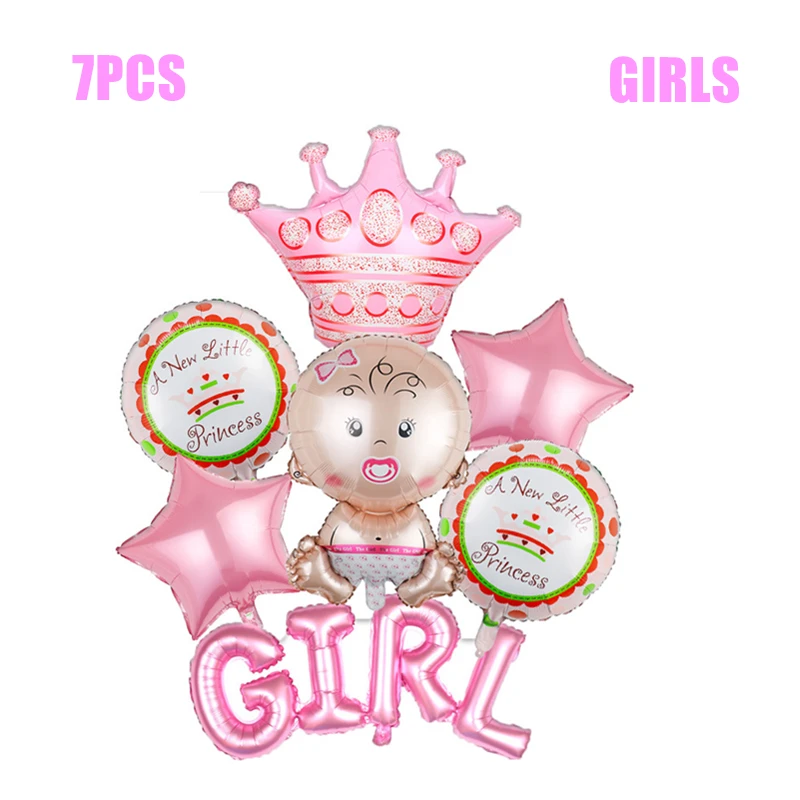 Baby Shower Boy or Girl Balloons Gender Reveal Party Decorations  Baby Boy Shower Decor