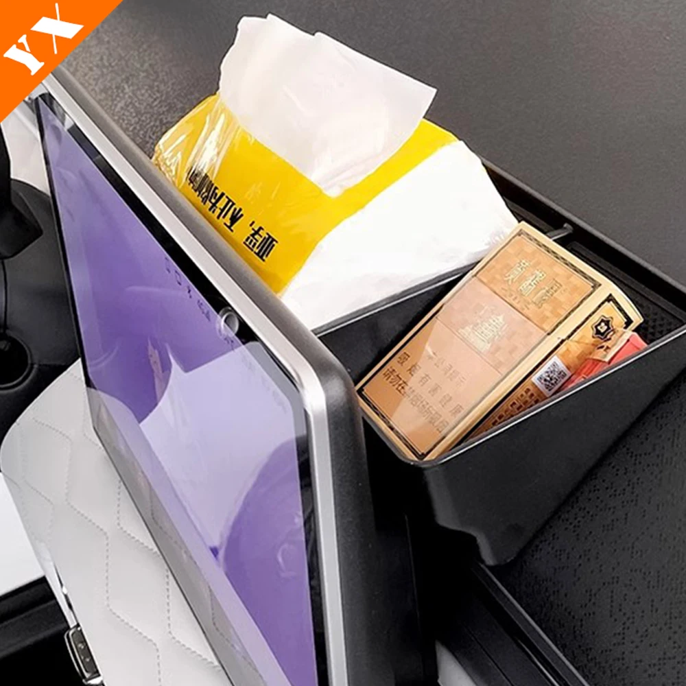 2025 2026 For dongfeng nammi 01 accessories Car Instrument Storage Box,Car Screen Rear Storage Box,Convenient Storage Box