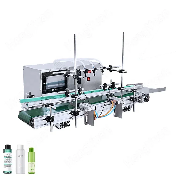 

Automatic HYTF-1000 Facial Toner Bottle Filling equipment | Liquid Dispensing Machine| HengYuan