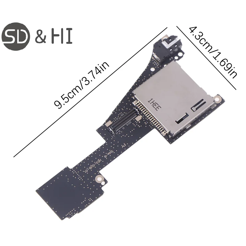 OLED Card Slot Board New For OLED Game Card Slot Reader With Board Jack Socket Replacement Part