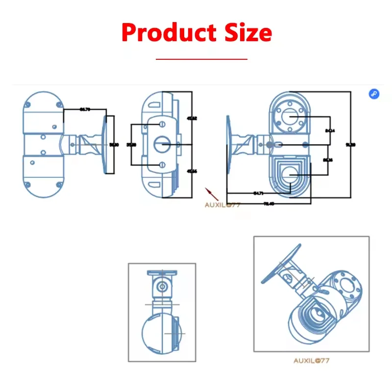 Fünf Infrarot-LED-Autorecorder 1080P vorne Auto USB für Auto