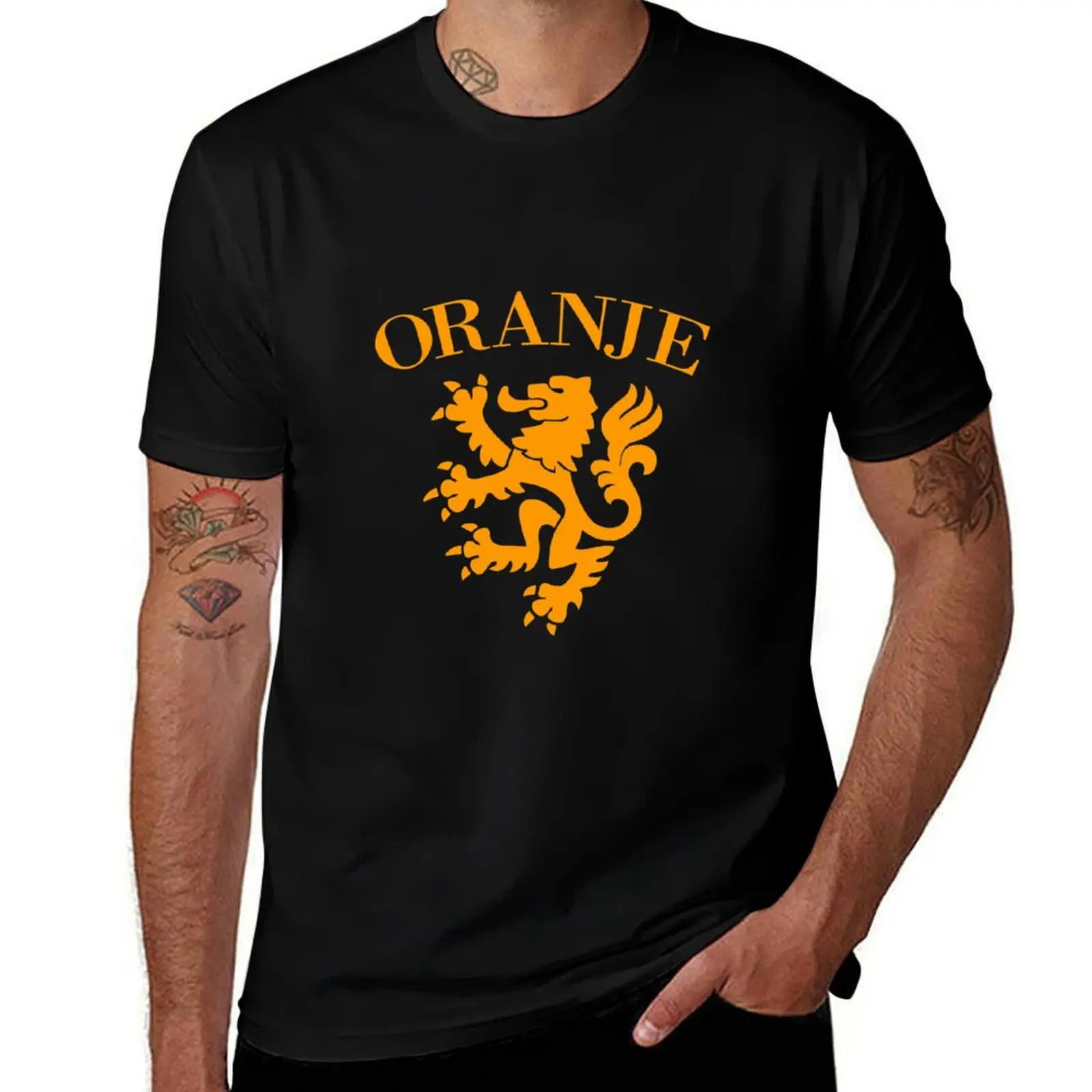 Oranje Netherlands Football Jersey Shirt Holland Soccer Team T-Shirt man t shirt Funny t-shirts mens t shirts casual stylish