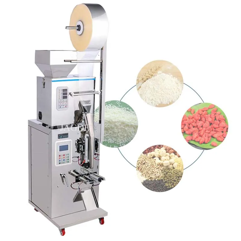 Automatic vertical packaging machine sea salt powder packaging machine snack granular sugar packaging machine