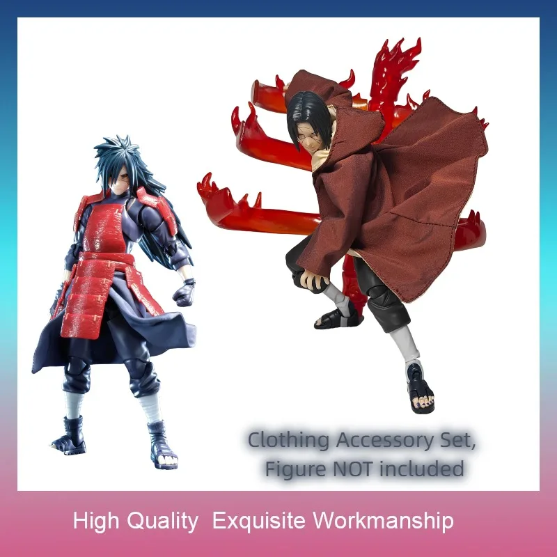In Stock, Naruto Shippuden Uchiha Itachi Edo Tensei Robe Accessory Set, Fits 1/12 Articulated Action Figure, Figure NOT included