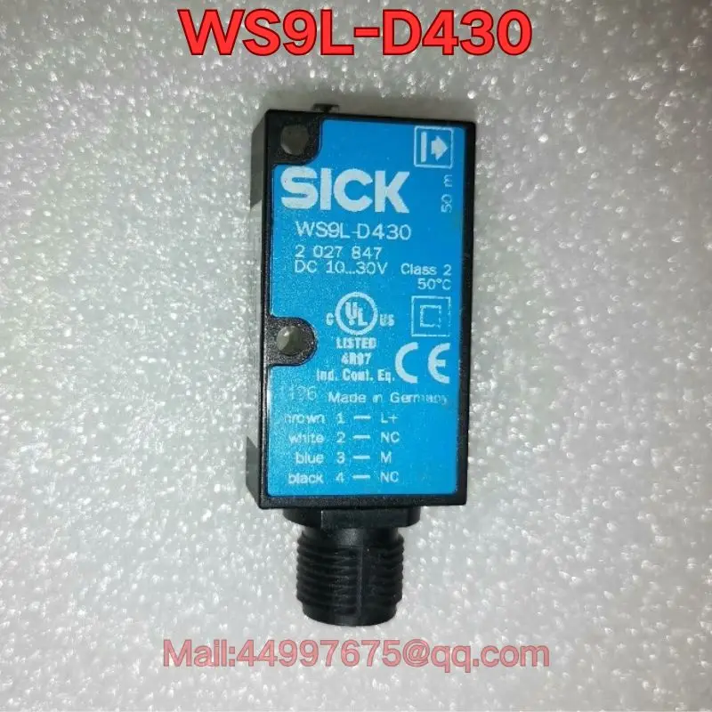 

Second-hand WS9L-D430 sensor function test is normal