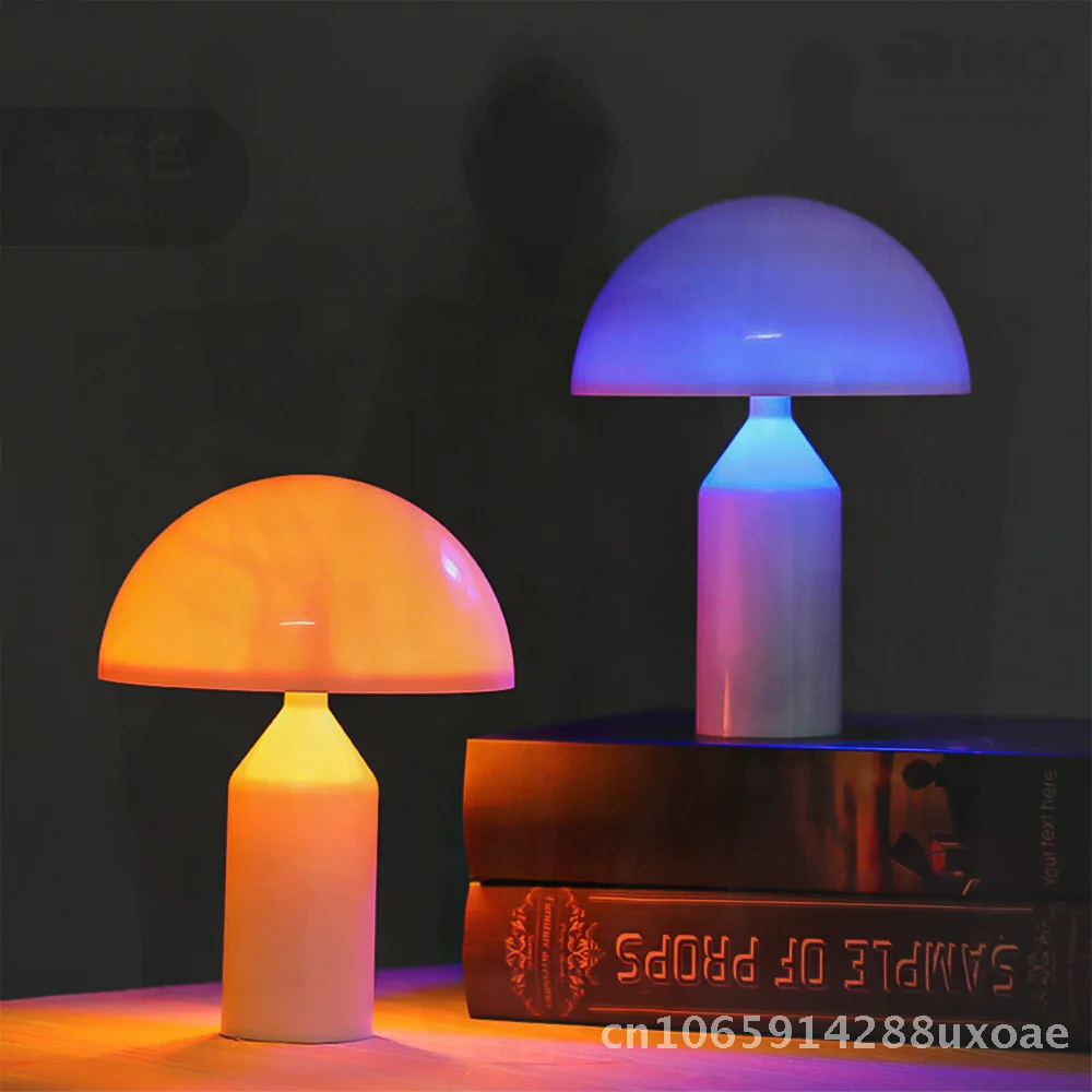 

Color Changing Electronic Candle Lamp Mushroom Shape Transparent Design for Halloween Christmas Party Decoration Wholesale