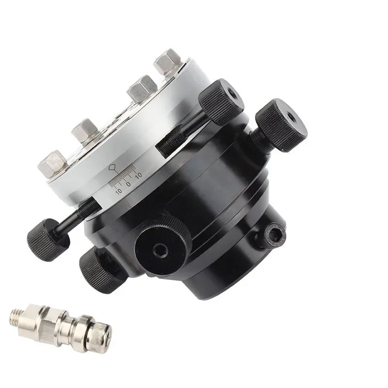 machine adjustable rotating electrode correction head universal chuck  frame tooling head fixture fixture