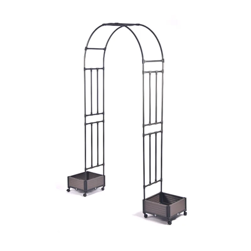 

Eaves Arch Set, Flower Stand Vine Climbing Stand Flower Arch Garden Courtyard Arch Vine Climbing Stand