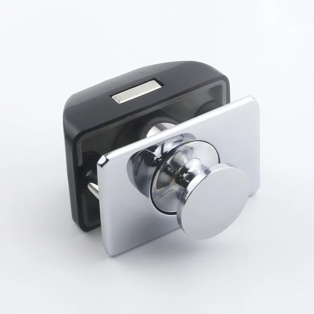

30mm Lock Cabinet Catch Easy Installation Lightweight Design Multiple Use No Key Required Chrome For Cupboards