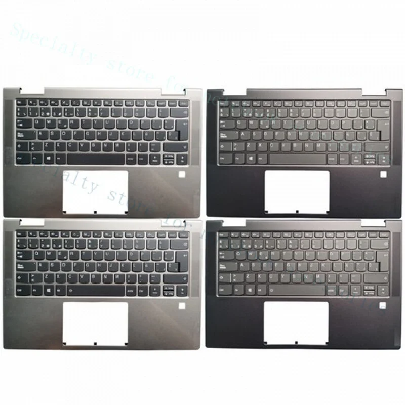 

A+ New Spanish Keyboard For Lenovo Yoga C740-14 C740-14IML Upper Palmrest Case