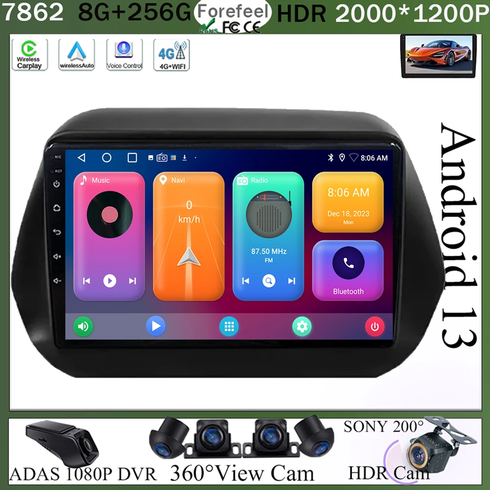 

Android 13 For Chevrolet Camaro 5 2009-2015 Car Radio Multimedia Video Player Navigation Stereo GPS Touch Screen No 2Din 2 din